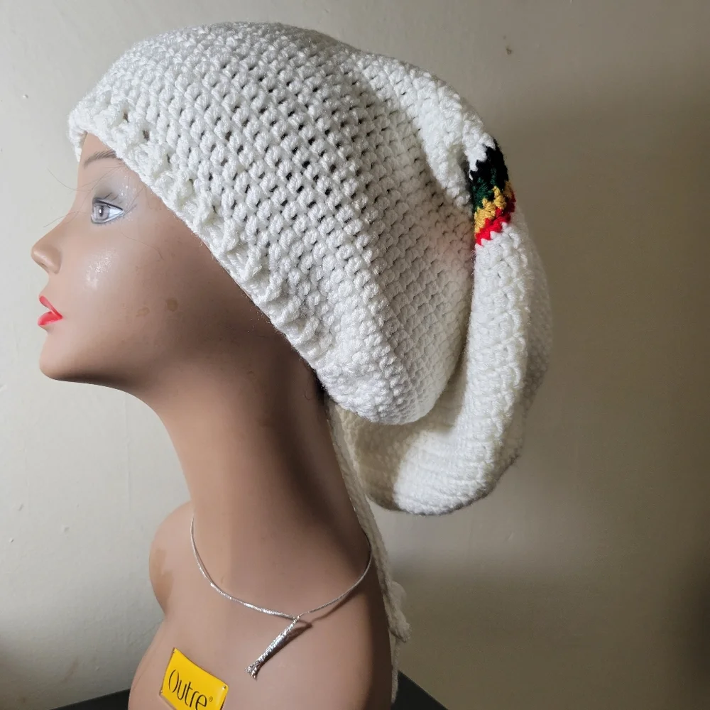 Sale - Rasta Drawstring Tam$50 - Picture 3 of 3